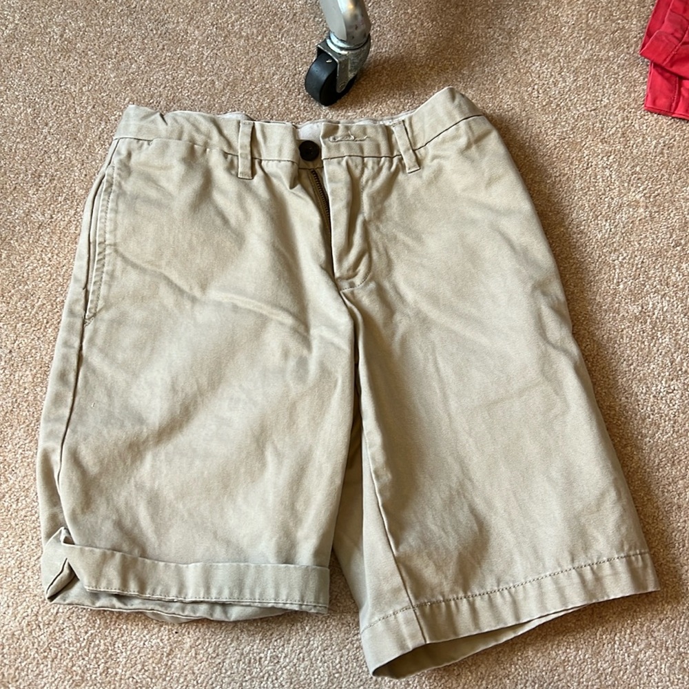 Tan khaki shorts